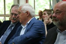 Mitglieder des Fördervereins als interessierte Besucher