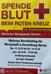 Plakat Blutspende 1223