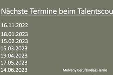 MBK Termine Talentscout 22 23