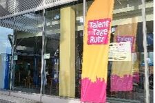 Talentmesse Aufsteller