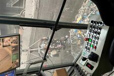 Müllverbrennung Kranausblick